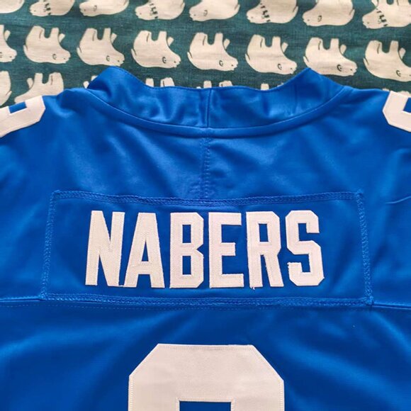 Malik Nabers New York Giants Blue Nike Jersey #9 - Picture 2 of 8